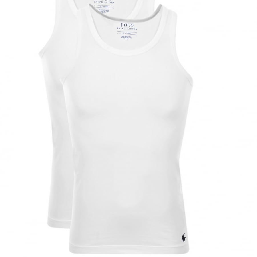 Alternative Image for ProductRalph Lauren 2 Pack Vests White2